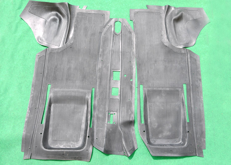 Bodenmatten kompletter Satz (5-teilig) Fiat 500 F/R