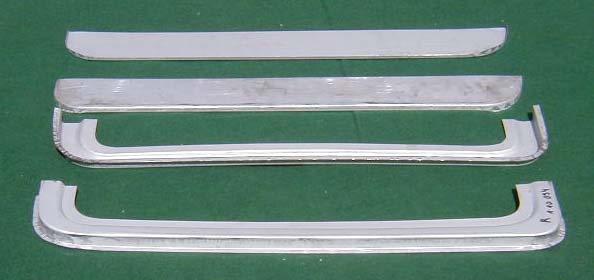 Satz Türrepbleche 4-teilig Fiat 500