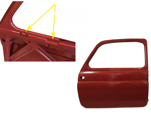 Türe hinten angeschlagen 58/59 links