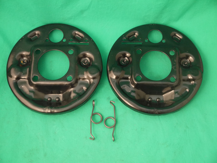 Satz Bremsankerplatten hinten Premium