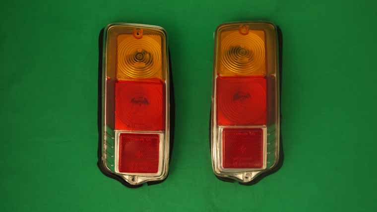 Paar Rückleuchten komplett, Fiat 500 F/L/R