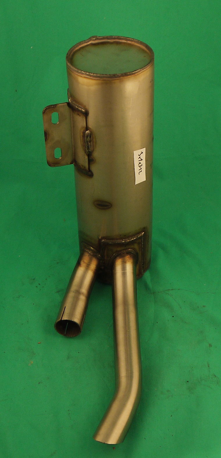 Auspufftopf NIRO stehend rund