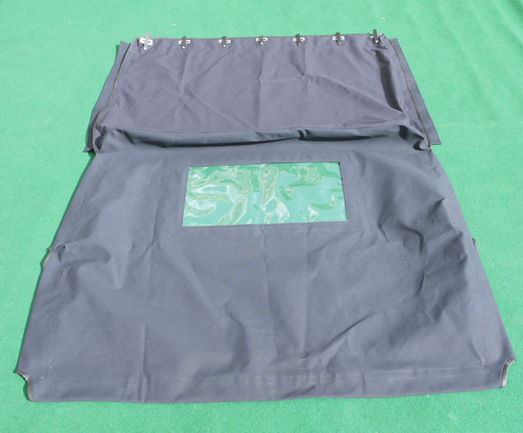 Kurzes Planenverdeck